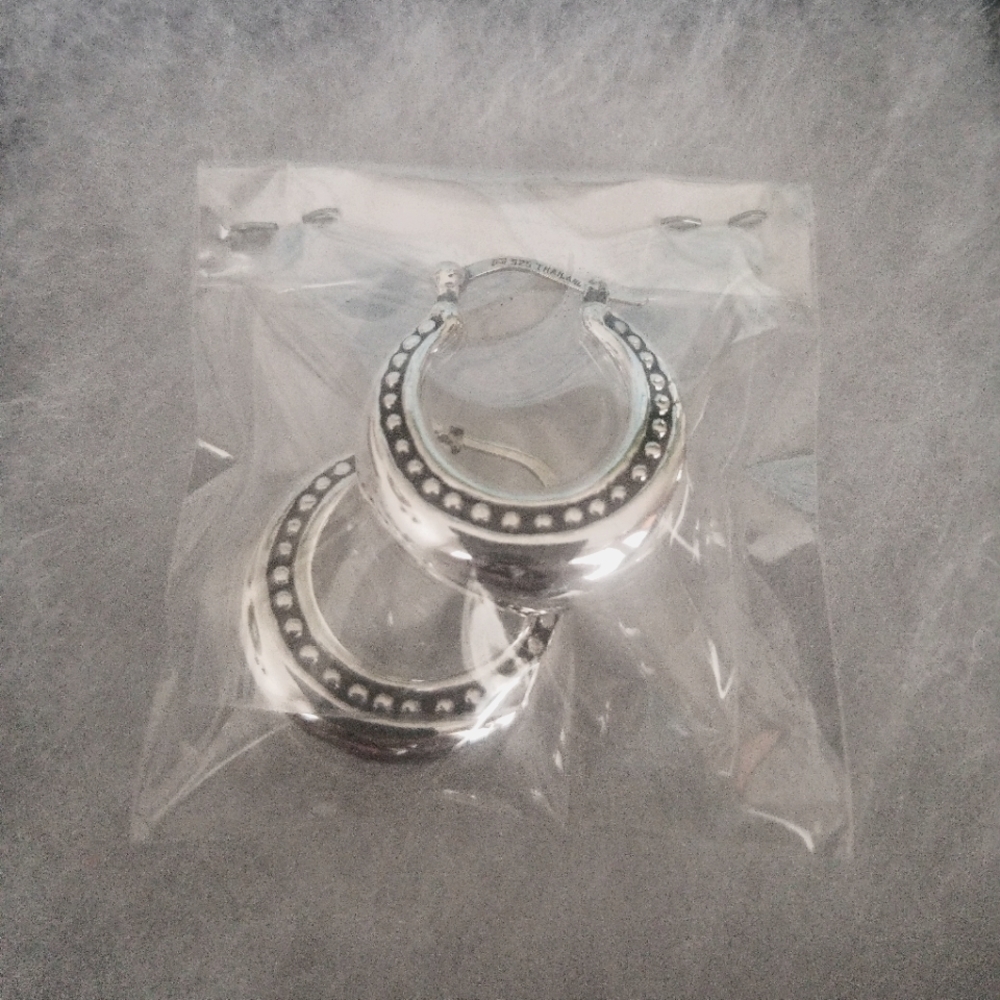 Sterling silver earrings!